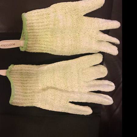 EcoTools, Exfoliating Gloves, 1 Pair