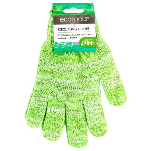 EcoTools, Exfoliating Gloves, 1 Pair فوائد