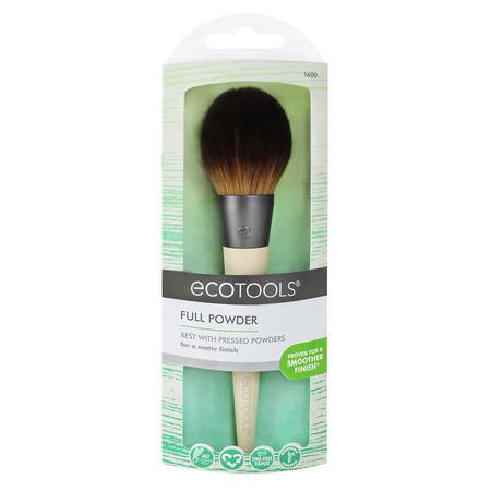 EcoTools, Full Powder Brush, 1 Brush:فرش المكياج, الجمال