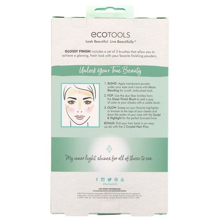EcoTools Makeup Brushes Gift Sets Beauty - مجم,عات الهدايا,فرش المكياج, الجمال