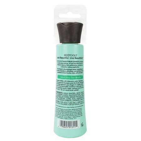 EcoTools, Makeup Brush Shampoo, 6 fl oz (177 ml):جمال, Brush ميك أب Brushes