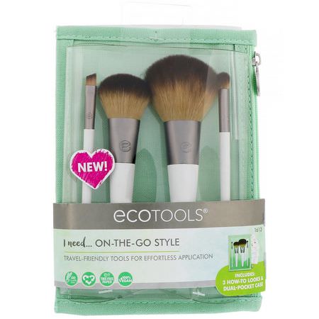 EcoTools Makeup Brushes Gift Sets Beauty - مجم,عات الهدايا, فرش الماكياج, الجمال