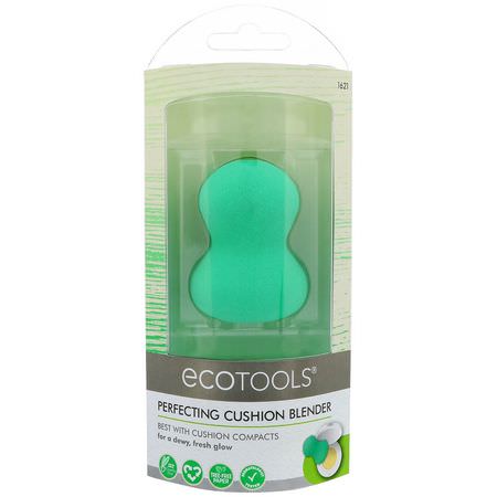 EcoTools, Perfecting Cushion Blender, 1 Sponge:اسفنجات المكياج, فرش المكياج