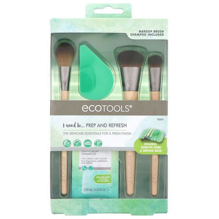 EcoTools Makeup Brushes Makeup Sponges - اسفنجات المكياج, فرش المكياج, الجمال