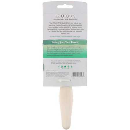 EcoTools Hair Brushes Combs - أمشاط, فرش الشعر, العناية بالشعر, الاستحمام