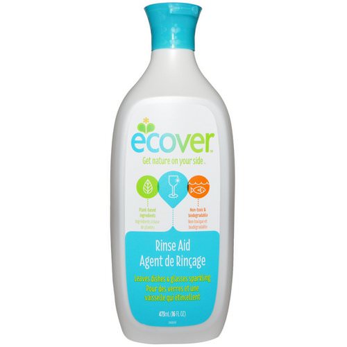 Ecover, Rinse Aid, 16 fl oz (473 ml) فوائد