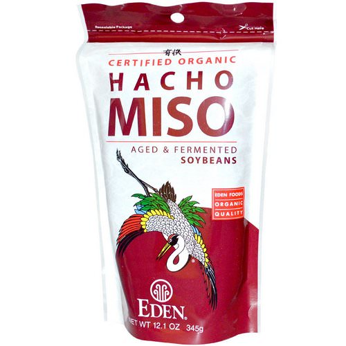 Eden Foods, Certified Organic Hacho Miso, 12.1 oz (345 g) فوائد