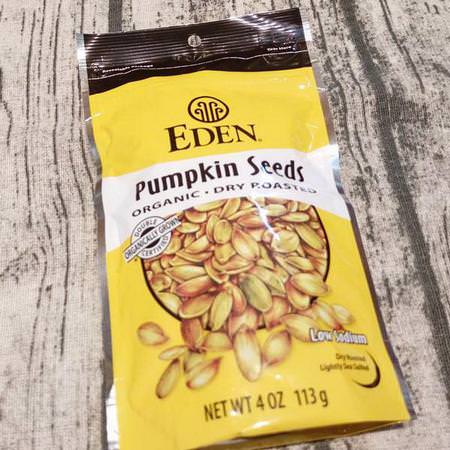 Eden Foods Pumpkin Seeds Pepitas Snacks