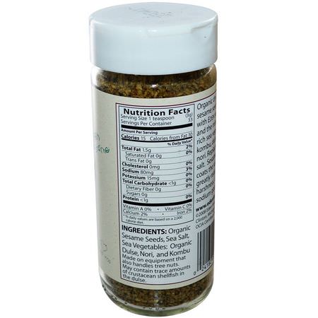Eden Foods, Organic Seaweed Gomasio, 3.5 oz (100 g):Spice, أعشاب