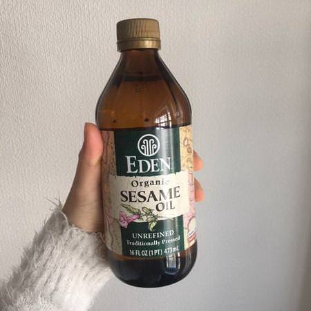 Eden Foods Sesame Oil - زيت السمسم ,الخل ,الزي,ت
