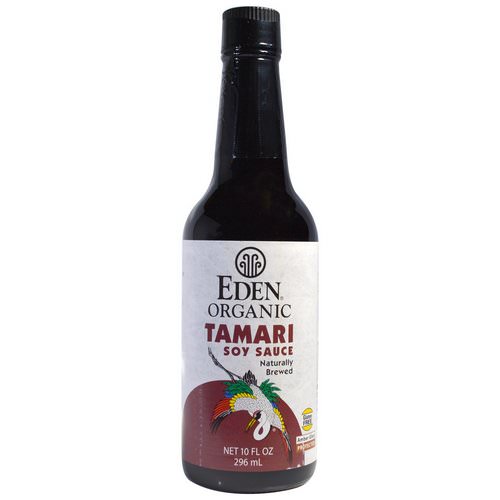 Eden Foods, Organic, Tamari Soy Sauce, 10 fl oz (296 ml) فوائد