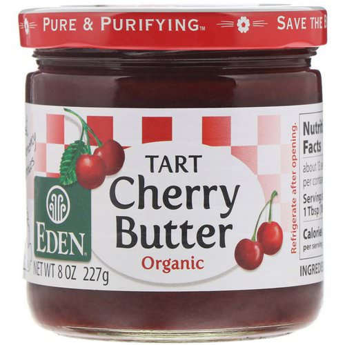 Eden Foods, Organic Tart Cherry Butter, 8 oz (227 g) فوائد