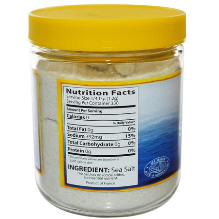 Eden Foods, Sea Salt, 14 oz (397 g):ملح البحر