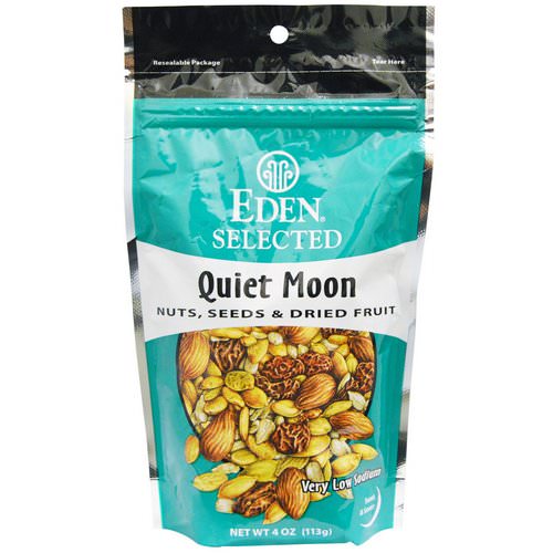 Eden Foods, Selected, Quiet Moon, Nuts, Seeds & Dried Fruit, 4 oz (113 g) فوائد