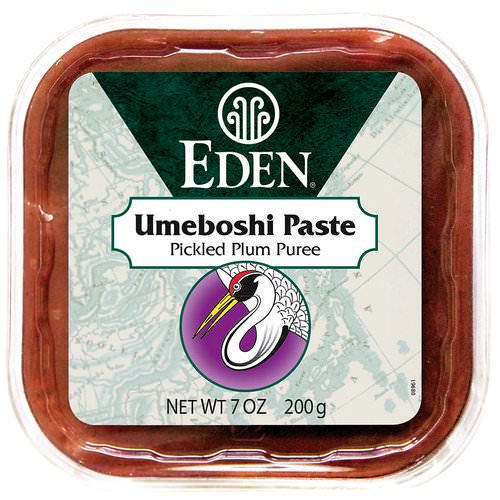 Eden Foods, Selected, Umeboshi Paste, Pickled Plum Puree, 7 oz (200 g) فوائد