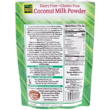 Edward & Sons, Coconut Milk Powder, 5.25 oz (150 g):الحليب, ماء ج,ز الهند