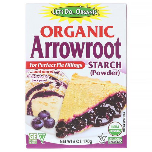 Edward & Sons, Let's Do Organic, Organic Arrowroot Starch, 6 oz (170 g) فوائد