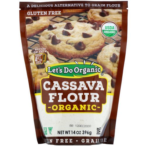 Edward & Sons, Let's Do Organic, Organic Cassava Flour, 14 oz (396 g) فوائد