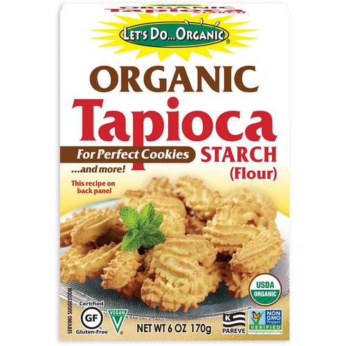 Edward & Sons, Let's Do Organic, Organic Tapioca Starch (Flour), 6 oz (170 g) فوائد