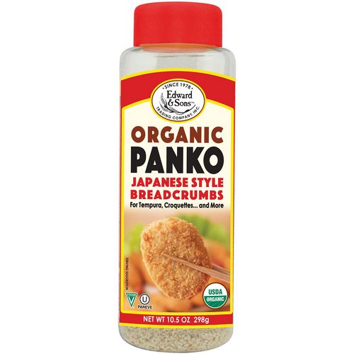 Edward & Sons, Organic Panko, Japanese Style Breadcrumbs, 10.5 oz (298 g) فوائد