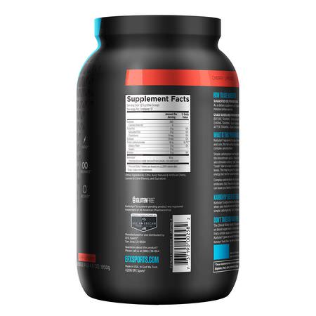 EFX Sports Carbohydrate Powders Condition Specific Formulas - مساحيق الكرب,هيدرات, استرداد بعد التمرين, التغذية الرياضية