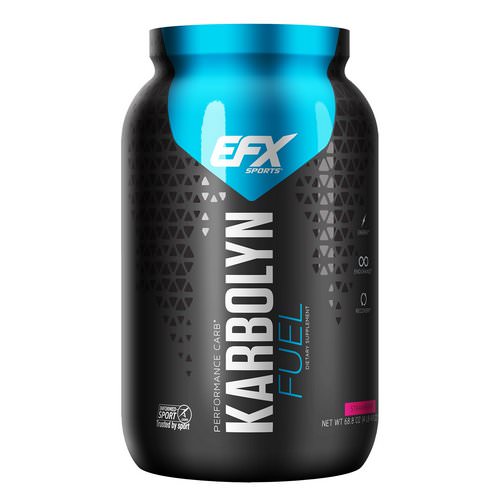 EFX Sports, Karbolyn Fuel, Strawberry, 4.3 lbs (2000 g) فوائد