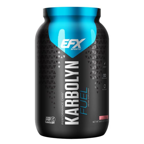 EFX Sports, Karbolyn Fuel, Strawberry Kiwi, 4.3 lbs (1950 g) فوائد