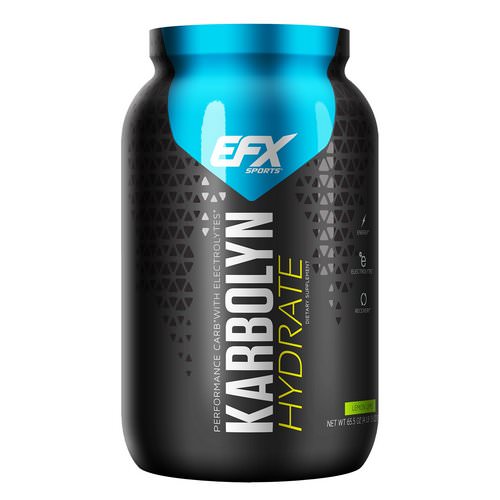 EFX Sports, Karbolyn Hydrate, Lemon Lime, 4.09 lbs (1856 g) فوائد