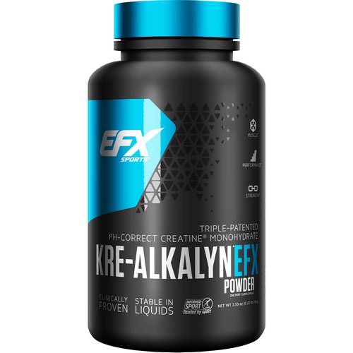 EFX Sports, Kre-Alkalyn Powder, Pre & Post-Workout, 100 g فوائد