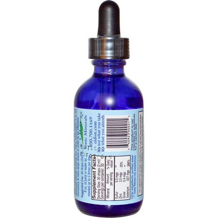 Eidon Mineral Supplements, Ionic Minerals, Immune Support, Liquid Concentrate, 2 oz (60 ml):Immune, أنفلونزا