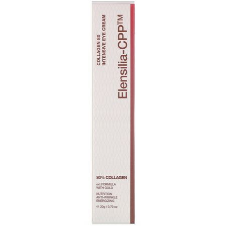Elensilia, CPP Collagen 80% Intensive Eye Cream, 0.70 g (20 g):مرطبات العي,ن, مرطبات K-جمال