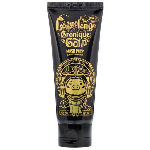 Elizavecca, Hell-Pore Longolongo Gronique Gold Mask Pack, 3.38 fl oz (100 ml) فوائد