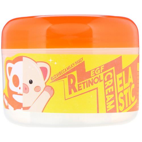 Elizavecca, Milky Piggy EGF Elastic Retinol Cream, 3.53 oz (100 g) فوائد