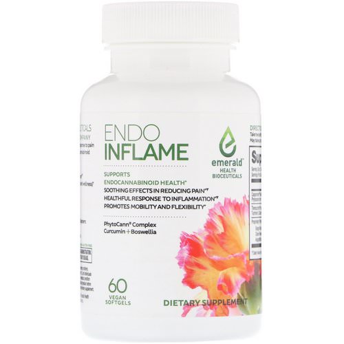 Emerald Health Bioceuticals, EndoInflame, 60 Vegan Softgels فوائد