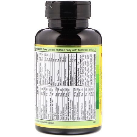 Emerald Laboratories, Men's 45+ 1-Daily Multi Vit-A-Min, 30 Veggie Caps:الفيتامينات المتعددة للرجال, صحة الرجال