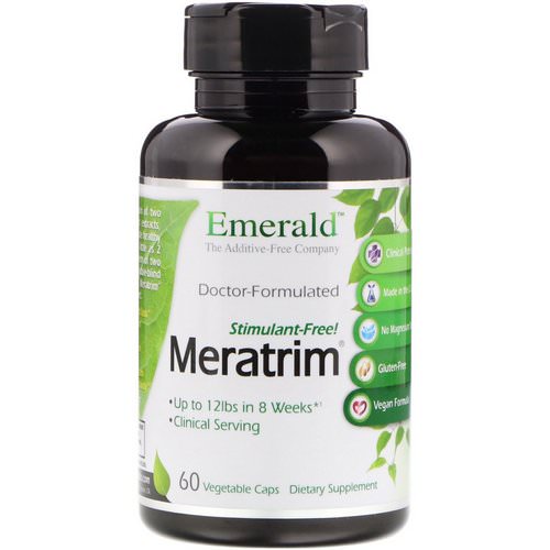Emerald Laboratories, Meratrim, 800 mg, 60 Vegetable Caps فوائد