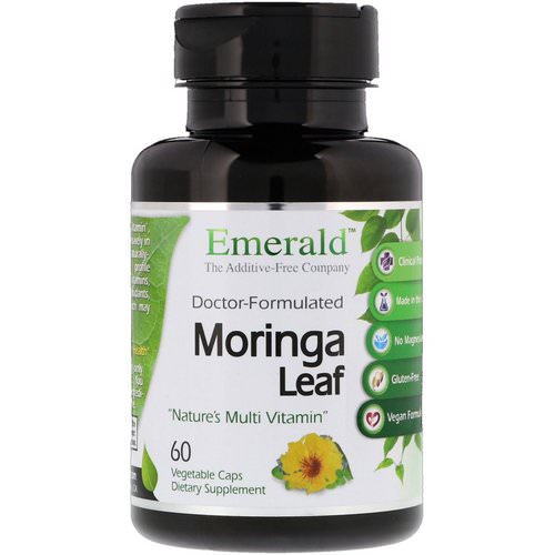 Emerald Laboratories, Moringa Leaf, 60 Vegetable Caps فوائد