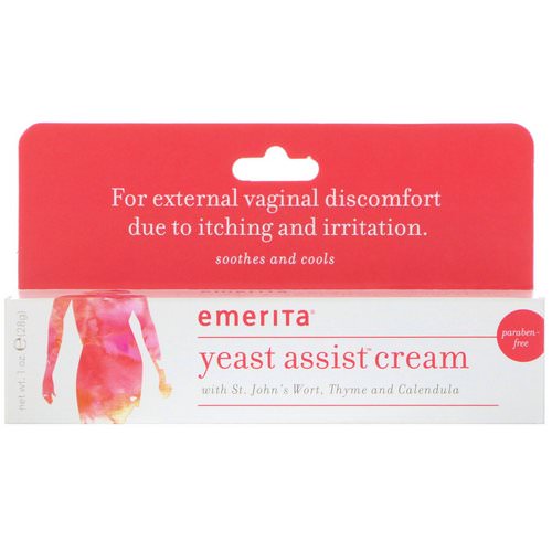 Emerita, Yeast Assist Cream, 1 oz (28 g) فوائد