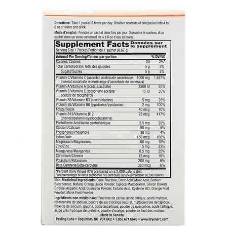 Ener-C, Vitamin C, Multivitamin Drink Mix, Orange, 30 Packets, 9.2 oz (260.1 g):الأنفل,نزا ,السعال