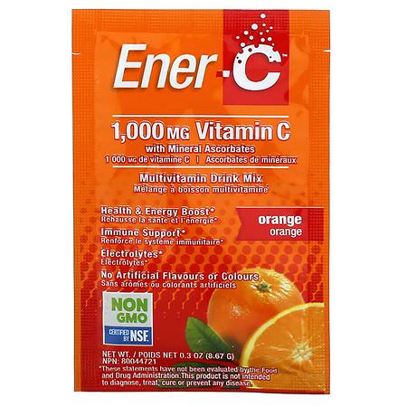 Ener-C Vitamin C Formulas Cold Cough Flu - الأنفل,نزا ,السعال ,البرد ,فيتامين C