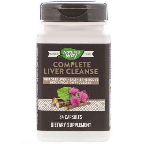 Nature's Way, Complete Liver Cleanse, 84 Capsules فوائد