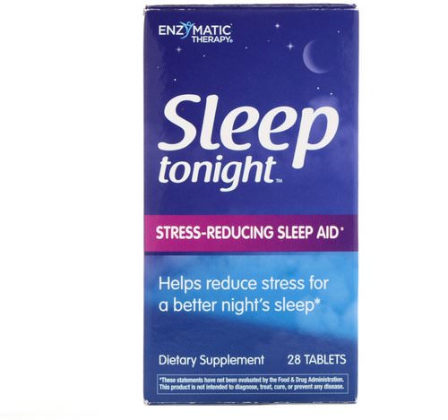 Enzymatic Therapy, Sleep Tonight, 28 Tablets فوائد