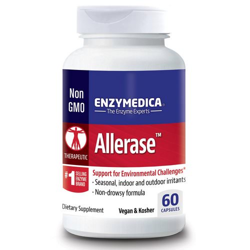 Enzymedica, Allerase, 60 Capsules فوائد