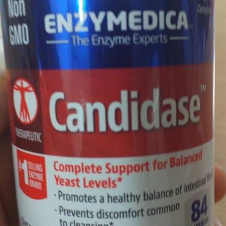 Enzymedica Candida Yeast Formulas - الخميرة, المبيضات, صحة المرأة, المكملات الغذائية