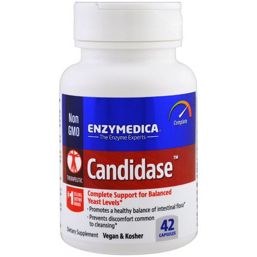 Enzymedica, Candidase, 42 Capsules فوائد