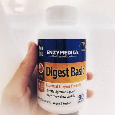 Enzymedica Digestive Enzyme Formulas - إنزيمات الهضم, الهضم, المكملات الغذائية