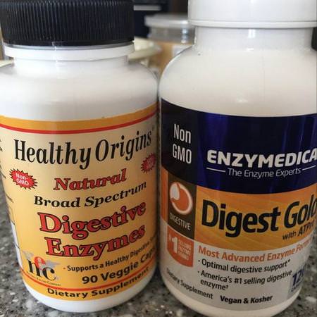 Enzymedica Digestive Enzyme Formulas - إنزيمات الهضم, الهضم, المكملات الغذائية