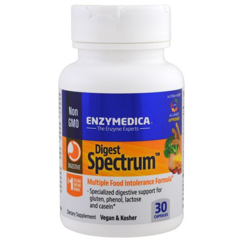 Enzymedica, Digest Spectrum, 30 Capsules فوائد