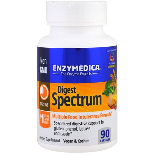 Enzymedica, Digest Spectrum, 90 Capsules فوائد