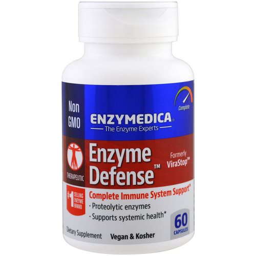 Enzymedica, Enzyme Defense (Formerly ViraStop), 60 Capsules فوائد